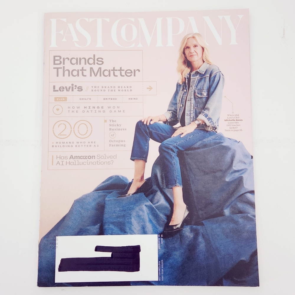 🍭7/$15 Fast Company Magazine Winter 2025/2026 Brands That Matter